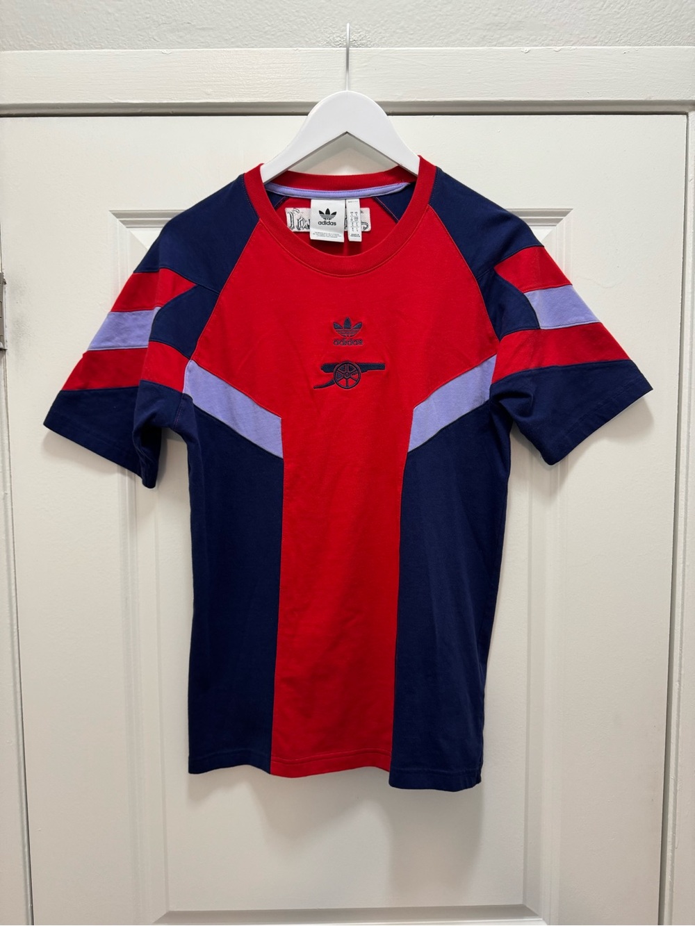 Adidas Arsenal FC Embroidered Originals Terrace Icons Retro Tshirt